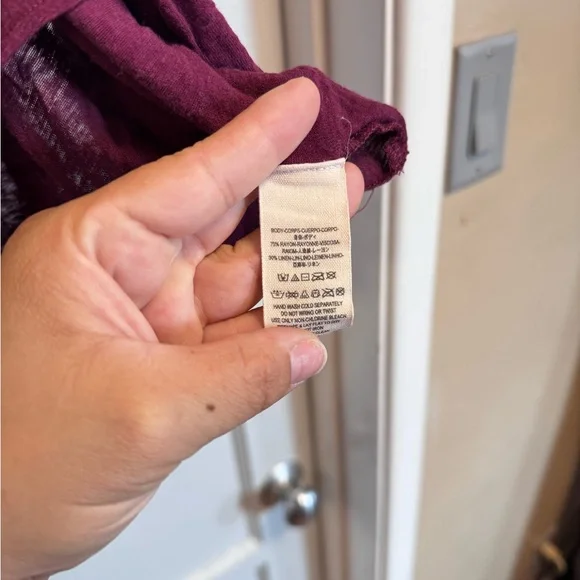 Free People Deep Purple Blouse - Picture 5 of 5